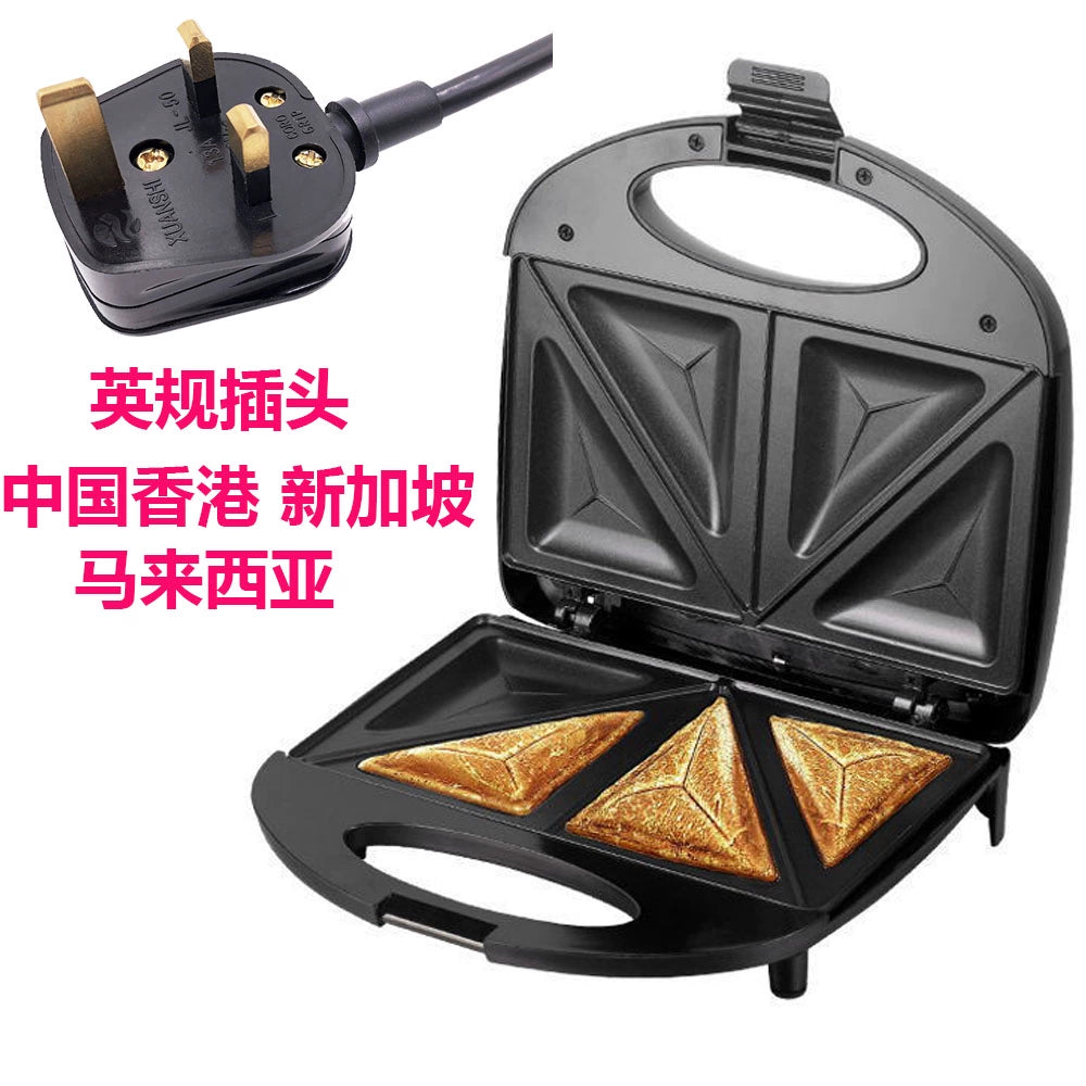Waffle Cake Sandwich Maker 110V Export Waffle Donut Sandwich Breakfast Machine