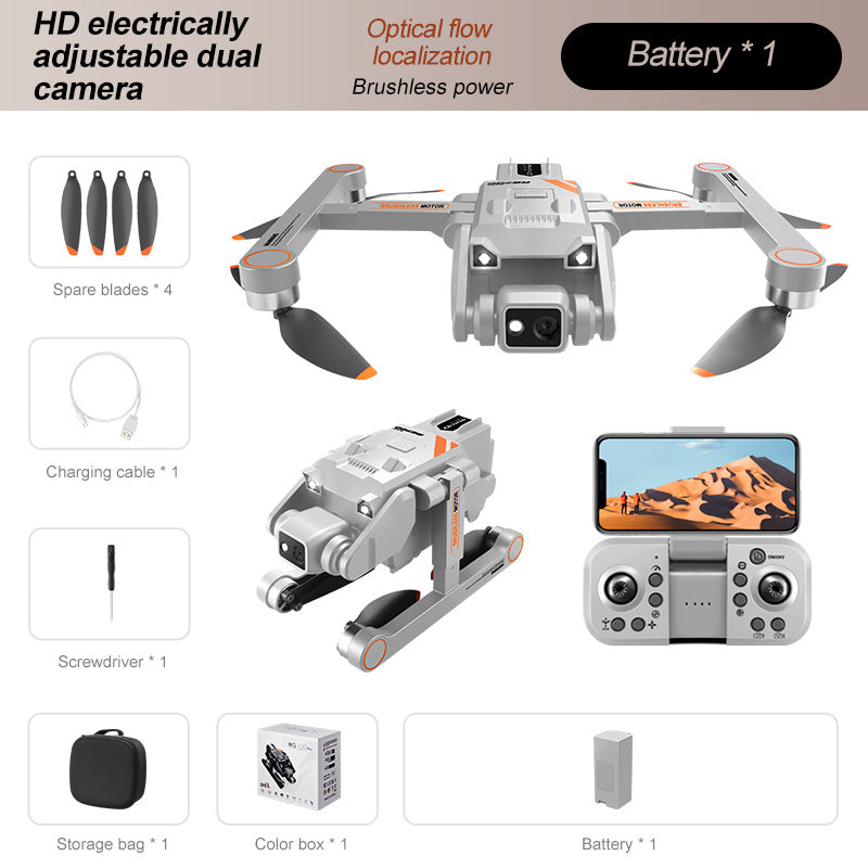 UAV Dual Camera GPS Drone with Obstacle Avoidance