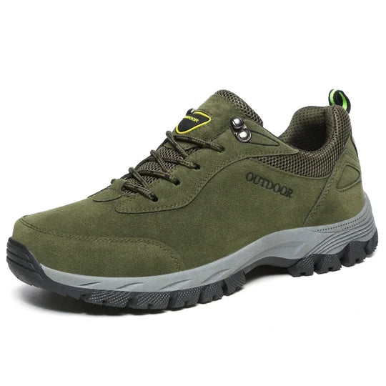 New Original Men's Outdoor Suede Leather Hiking Shoes Travel Hiking Shoes Hunting Shoes Hiking Trail Jogging Shoes Large Size 49