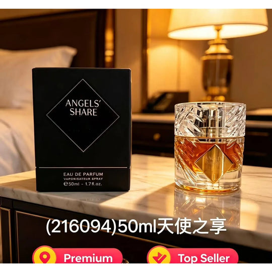 Popular 50ml Angels Share Paradis Unisex EDP Soft Warm Woody Scent Premium Long Wearing Elegant Aroma For Daily Dating