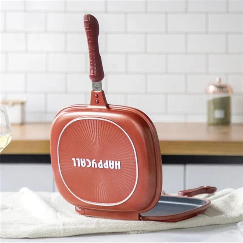 Double-Sided Non-Stick Frying Pan