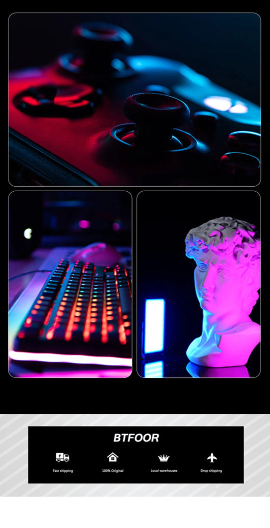 LED RGB Camera Light
