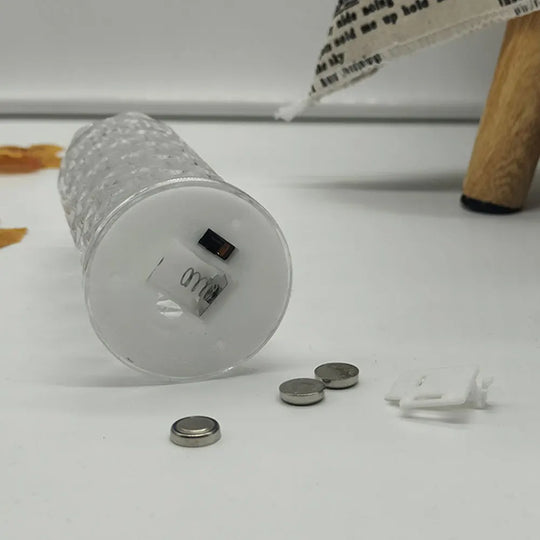 LED Flameless LED Candle Lamp Battery Powered Ambient Lamp For Home Parties, Weddings and St. Bedroom Decor Night Lights