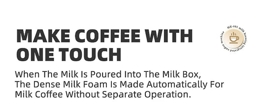 Cafelffe 3in1 Automatic Coffee machine cafeteria Cappuccino Latte Espresso maker Fully Automatic Milk Froth Stainless Steels