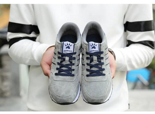 Sneakers Men Casual Shoes Light Suede 2023 New Classic Men Running shoes Outdoor Breathable Mesh Jogging Sport Shoes