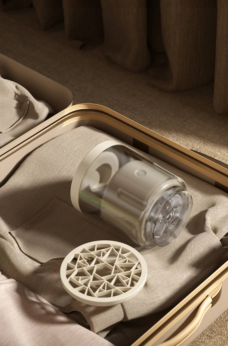 Mini Washer Underwear&Socks Makeup Brush Cleaner Washer Rechargeable Wireless Portable for Travel/Home/Dormit