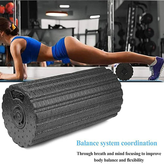Vibrating Electric Yoga Massage Foam Fitness Roller