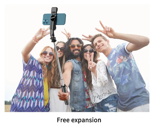 Wireless Bluetooth Double Fill Light Tripod with Remote Shutter for Android & iOS Smartphones