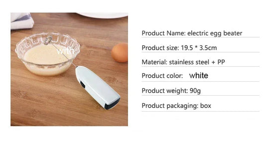Electric Handheld Whisk Mixer