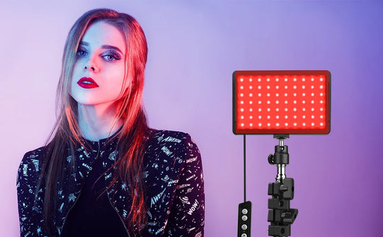 LED Video Light Camera Photography Lighting Kit