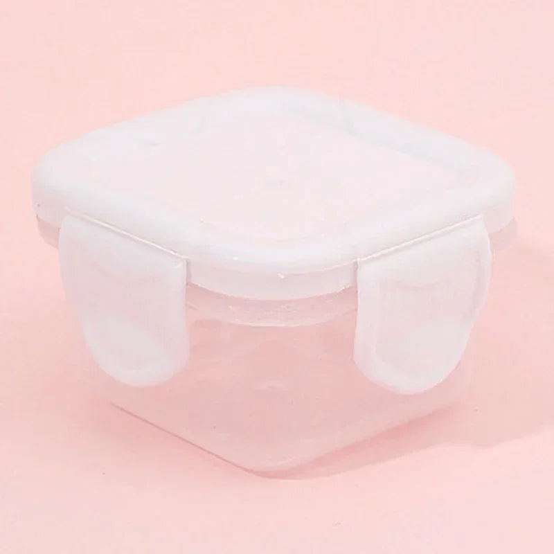 Kitchen Storage Box Small Plastic Containers Food Storage Container Moisture-Proof Airtight Refrigerated Heating Sealed Box