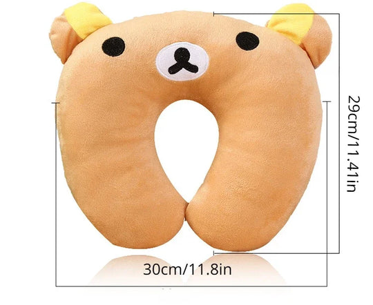 Cute Neck Pillow Creative U-shaped Neck Pillow Suitable for Outdoor Travel, Reducing Your Fatigue