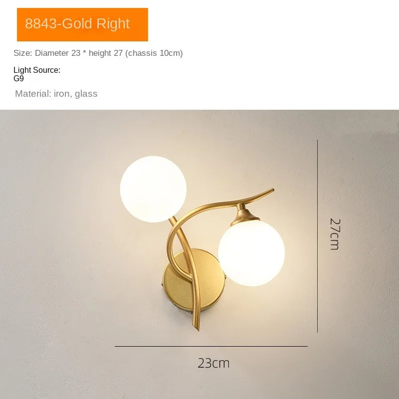 Modern Led Wall Lamp For Living Room Bedroom Bedside Corridor Aisle Hotels Wall  For Light Shower Room Mirror Front Sconce Decor