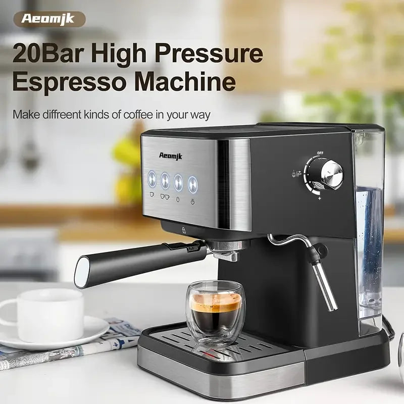 Aeomjk 20 Bar Semi-Automatic Espresso Machine