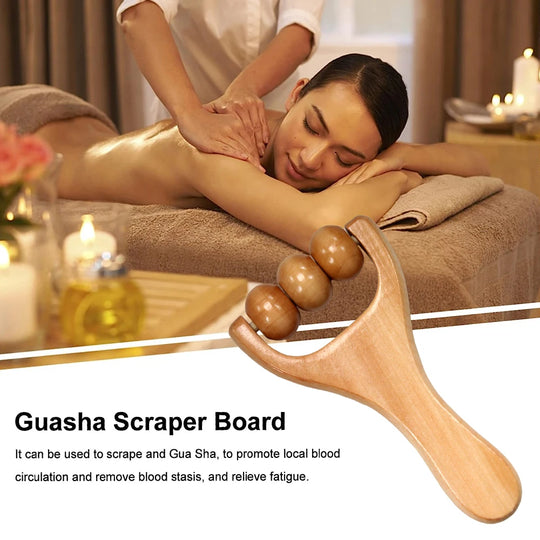 1Pcs Wooden Massage Roller,Instantly Self Massage Waist Thigh, Leg, Hands Full Body Roller Tool Massager DIY Maderotherapy