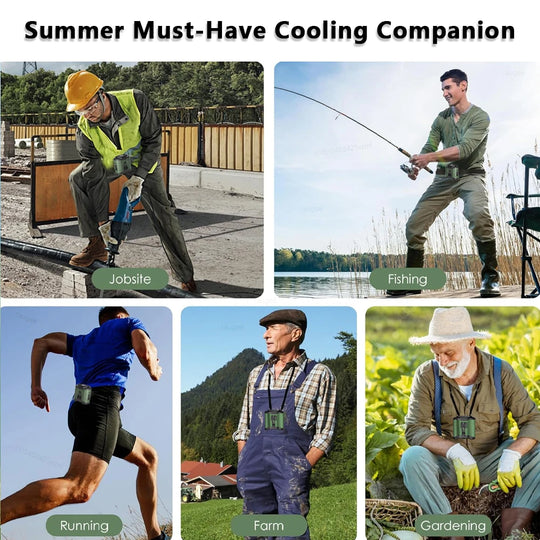 Portable Waist & Neck Fan