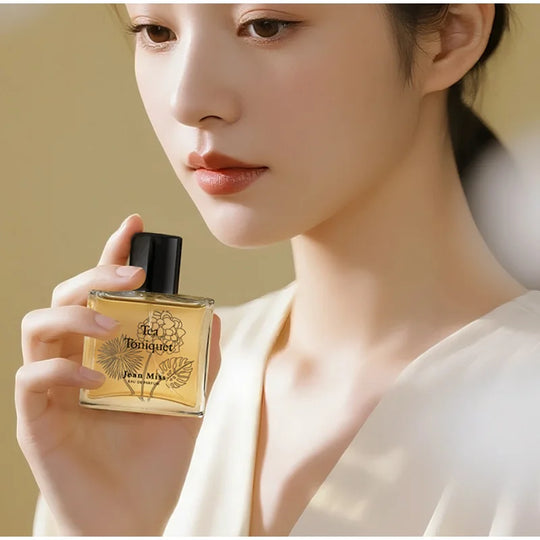 Bergamot Lemon Perfume Floral Men's Perfume Nutmeg Peach Flower Musk Fragrance Spray Couple Romantic Date Elegant Fragrance 50ml