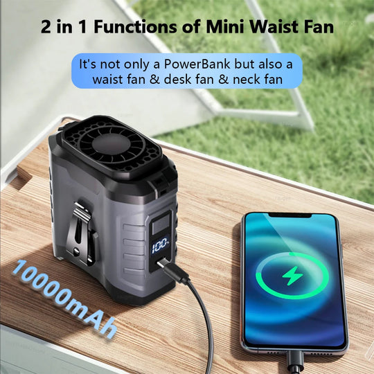 Portable Waist & Neck Fan