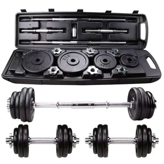 10kg-30kg Adjustable Cast Iron Dumbbells Set