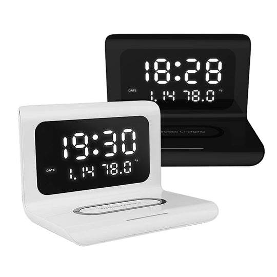 Wireless Charger Alarm Clock