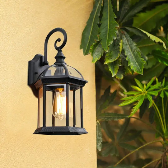 Outdoor WallLamp Waterproof Retro American Villa Courtyard Aisle Corridor Outdoor Simple Garden LED Balcony Wall Lamp