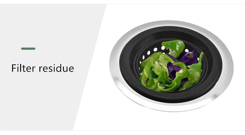 Silicone Sink Strainer & Drainer