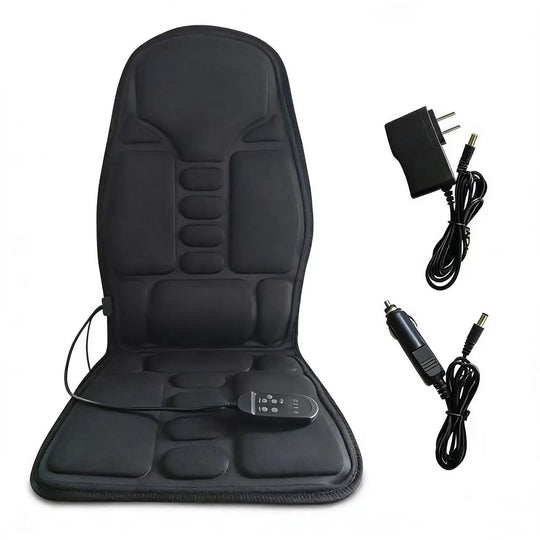Home car massage cushion multifunctional combines neck waist vibration seat cushion fullbody electric heating car massage device
