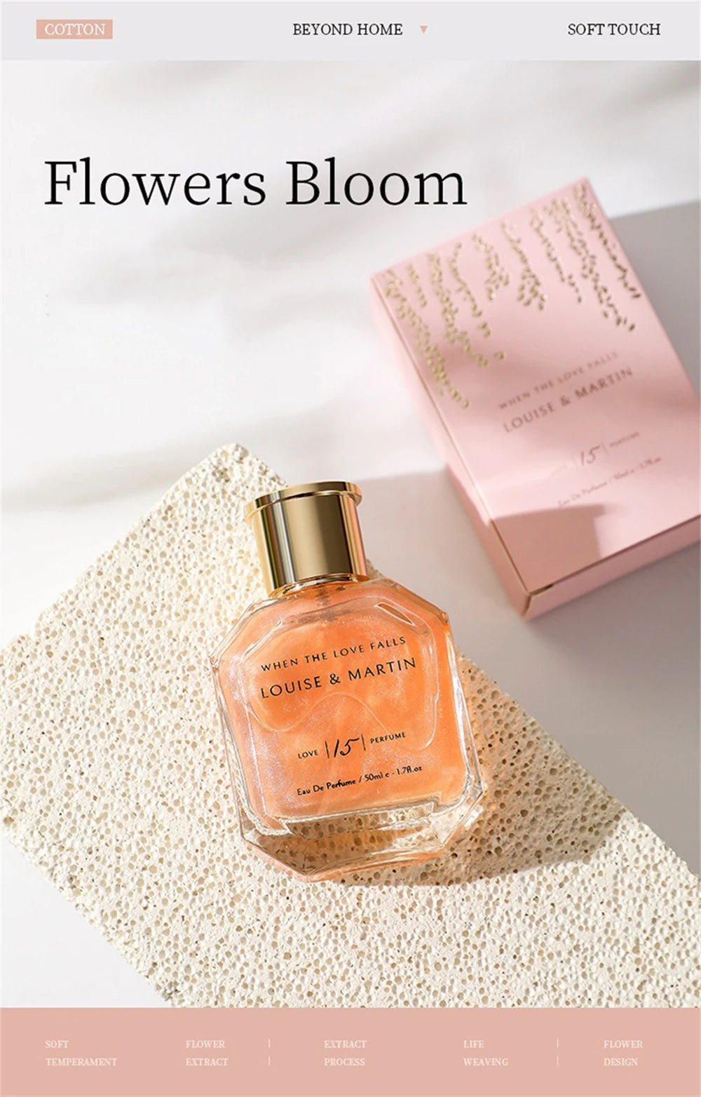 Fresh Natural Perfume Women 50ml Parfum Femme Lasting Plant Floral Scent Spray Profumo Donna Original Brand Sell Like Hot Cakes