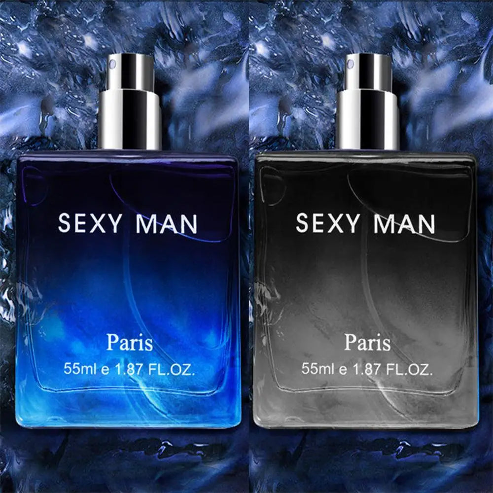 Men's Cologne Perfume Long-lasting Charming Eau De Toilette Gentleman's Blue 55ml Dating & Daily Perfume Gift