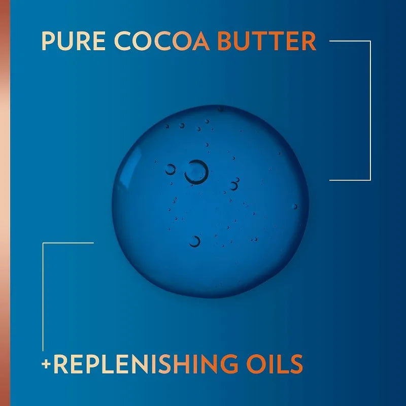 Vaseline Intensive Care Cocoa Radiant For Glowing Skin Count Body Gel Oil with 100% Pure Cocoa Butter Replenishing Body Oils