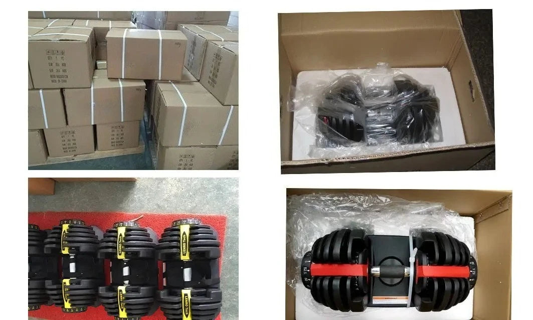 40kg / 90lbs Smart Adjustable Dumbbells for Men