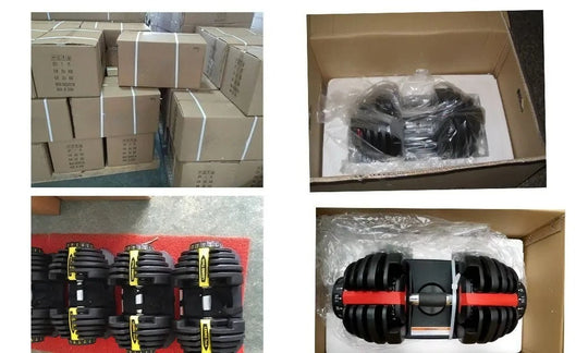 40kg / 90lbs Smart Adjustable Dumbbells for Men