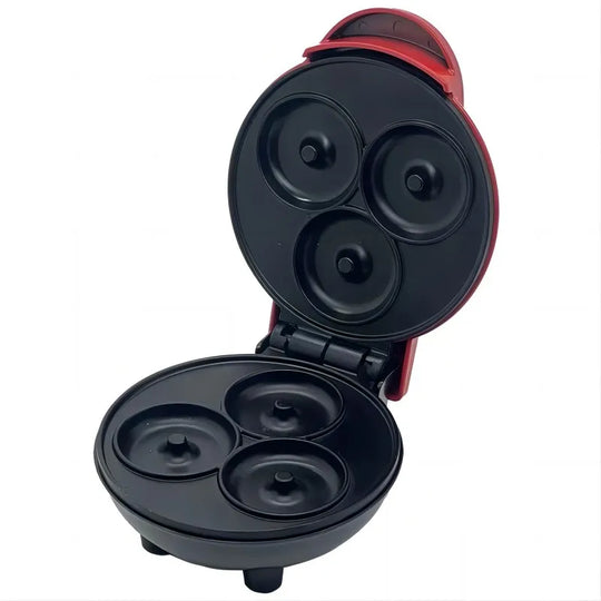 MOCATT 3-Hole Donut Maker, Food Processing Machine,Breakfast, Baking, Dessert, Cake, Kitchen Small Appliances