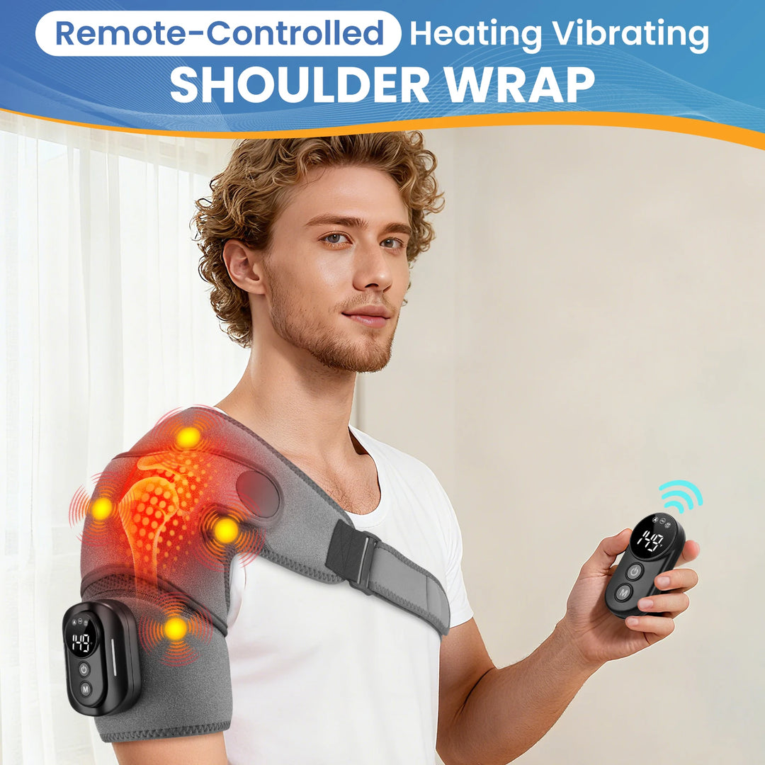 Heated Shoulder Massage Belt