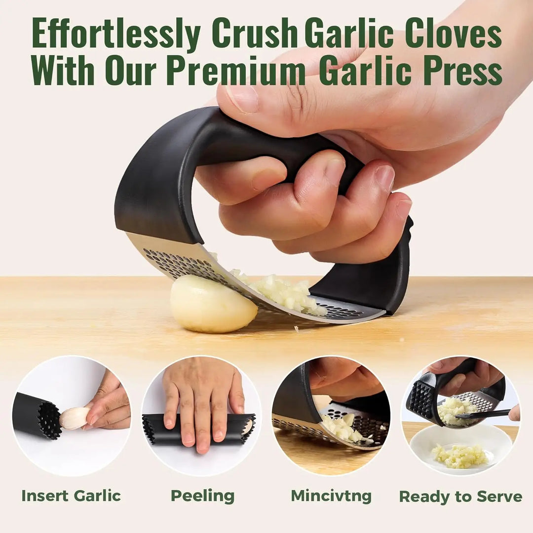 Stainless Steel Garlic Press Rocker