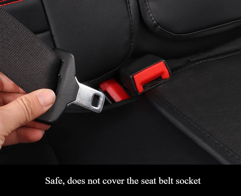 5-Seater Universal Luxury PU Leather Car Seat Covers