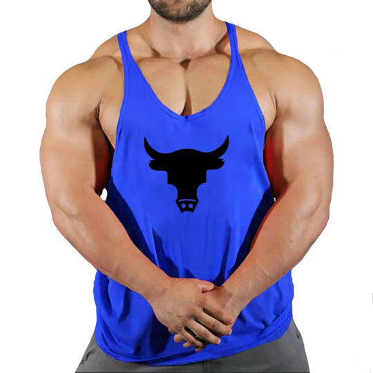 Fitness Man Gym Clothing Bodybuilding Shirt Men Men's Vest Sleeveless Sweatshirt Stringer T-shirts Suspenders Man Top Singlet