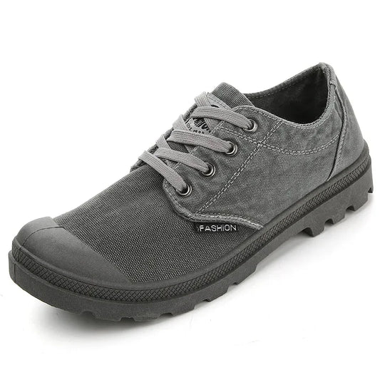Casual Sneakers Mens Canvas Shoes Fashion Cool Street Sneaker Breathable Men's Casual Shoes Male Brand Outdoor Tooling Shoes