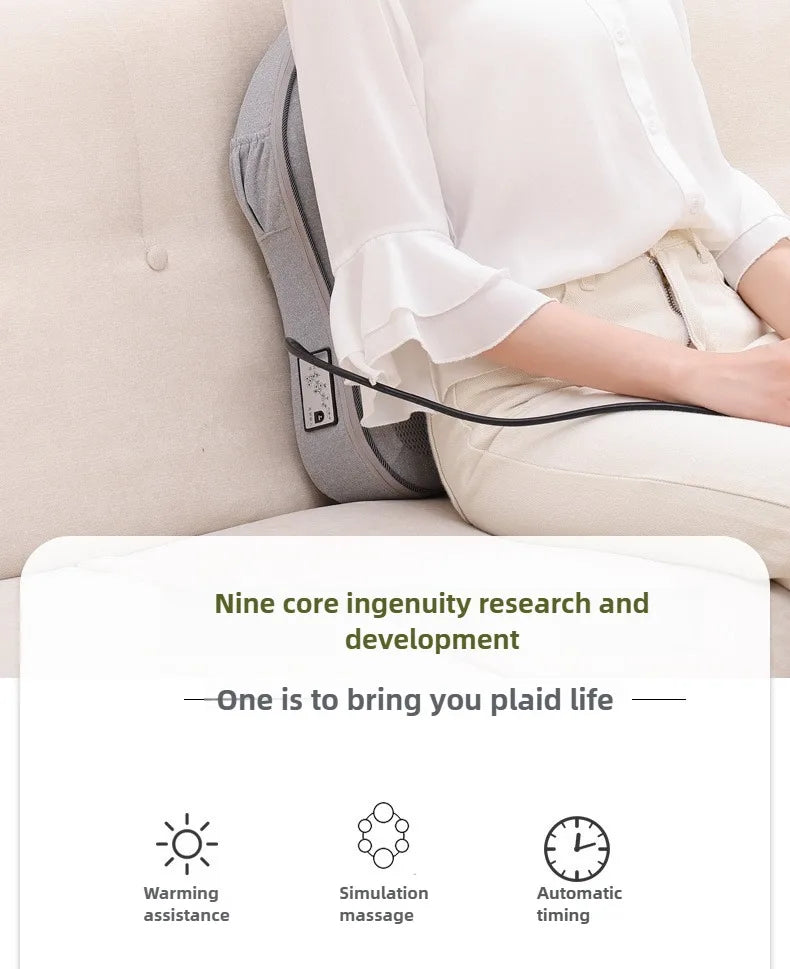 Electric Heated Massage Cushion