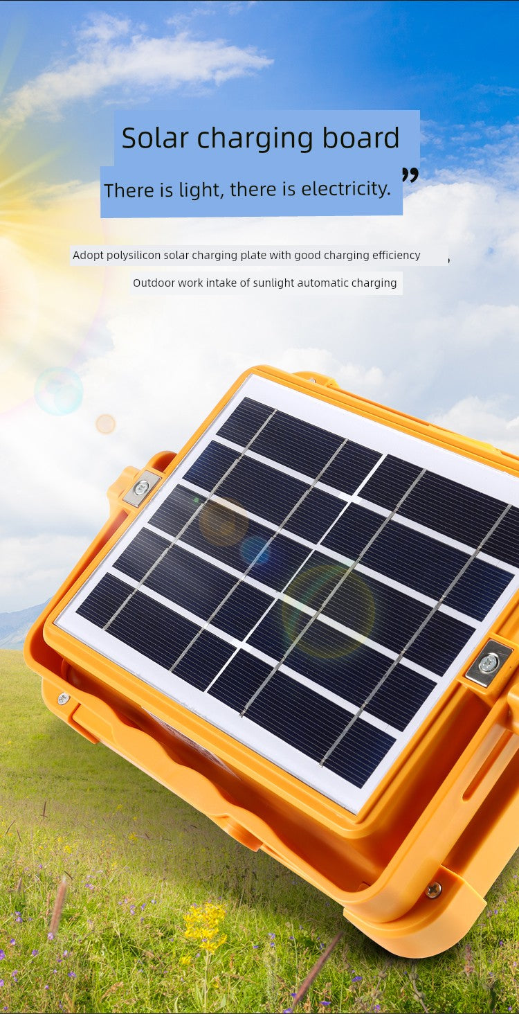 Led Stall Power Failure Emergency Satchel Solar Light