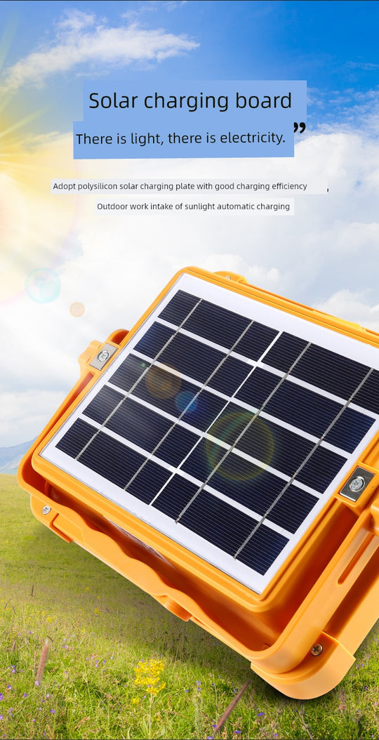 Led Stall Power Failure Emergency Satchel Solar Light
