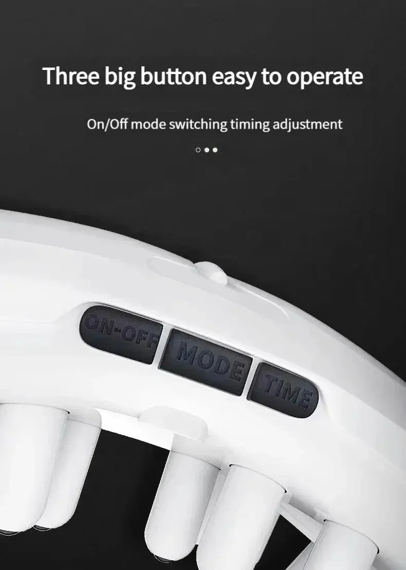 Eye Massager Instrument Electric Silicone Magnetic Massager Eye Care Instrument Eye Massager to Relieve Eye Fatigue Massager