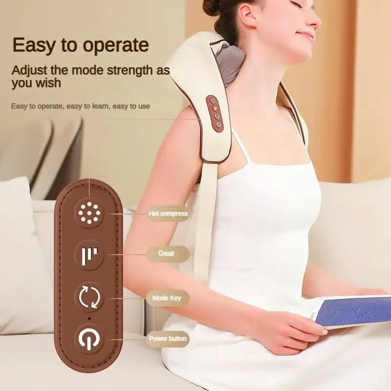 Multi-Functional U-Shaped Neck & Shoulder Massager