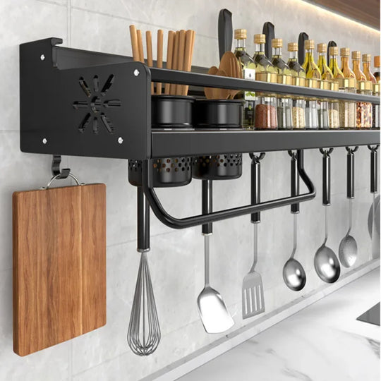 Kitchen Spice Storage Knives Holder Knife Stand Spice Rack Organizer Knives Holder Spoon and Chopsticks Rest Hanging Organizers