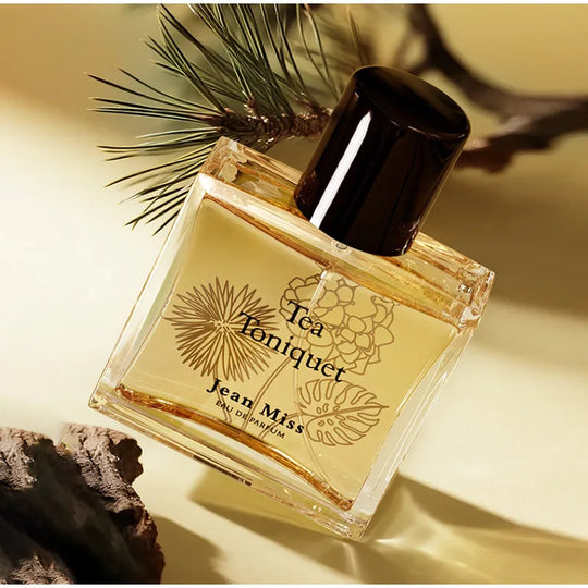 Bergamot Lemon Perfume Floral Men's Perfume Nutmeg Peach Flower Musk Fragrance Spray Couple Romantic Date Elegant Fragrance 50ml