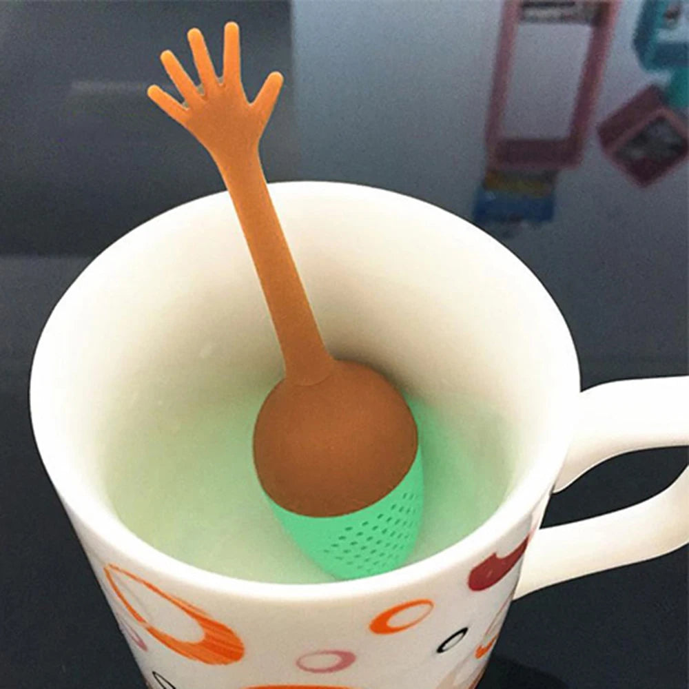 Hand Gestures Tea Infuser