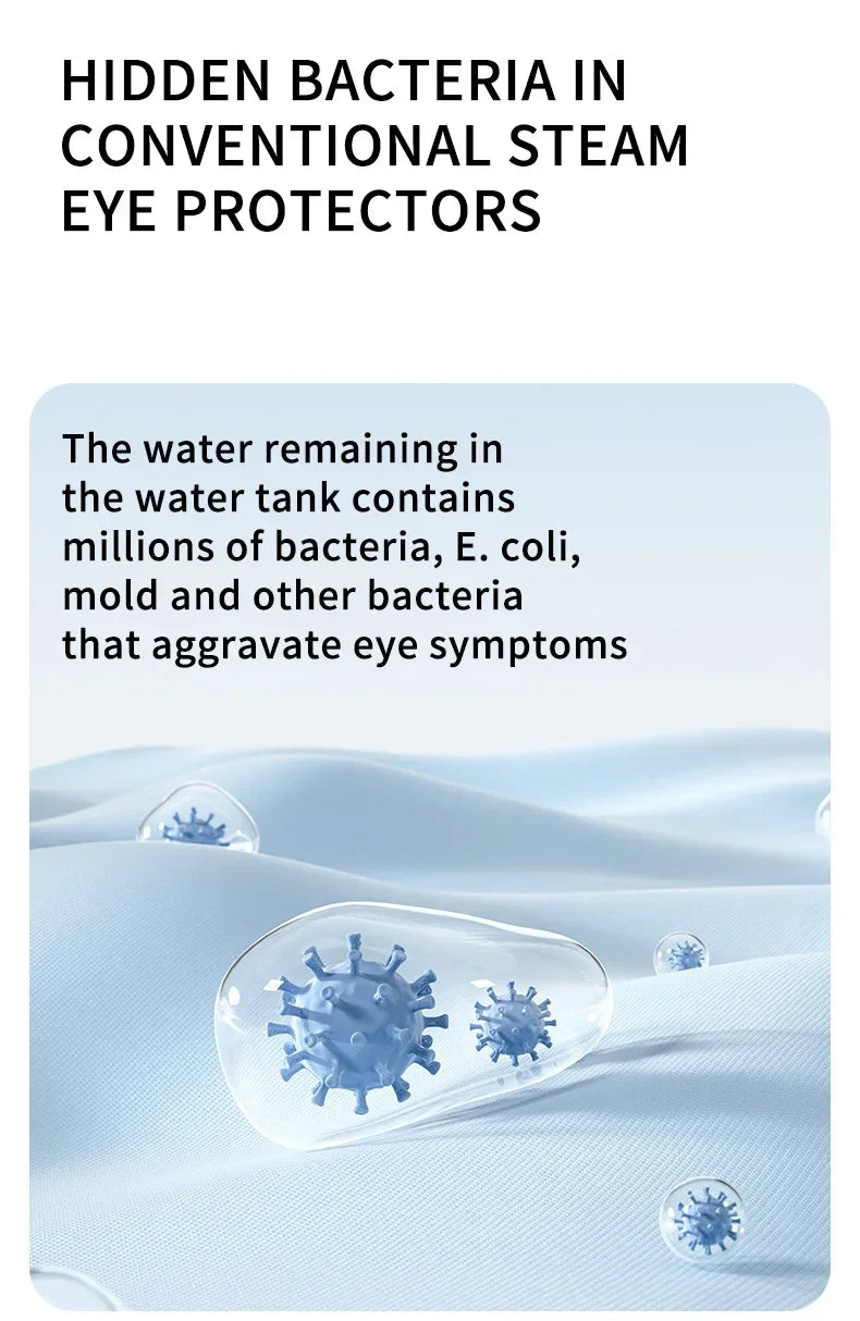 Eye Massage Instrument Vibration Heating Eye Massage Instrument Relieve Eye Fatigue Atomization Sleep Eye Care Beauty Health