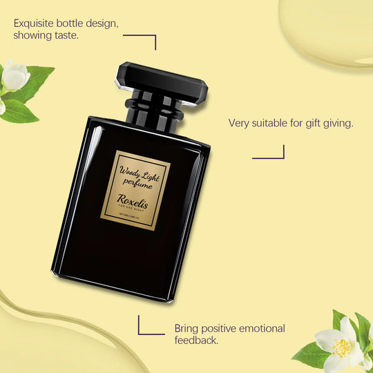 Wooden Cologne Perfume Long-Lasting Woody Light Fragrance Luxurious Captivating Aroma Classic Elegant Scent Men Perfumes