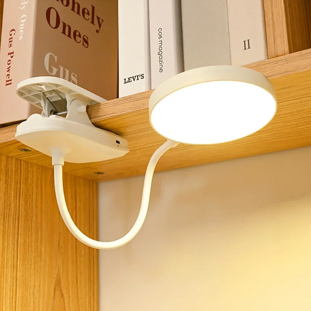 LED Table Lamp with USB Rechargeable Battery