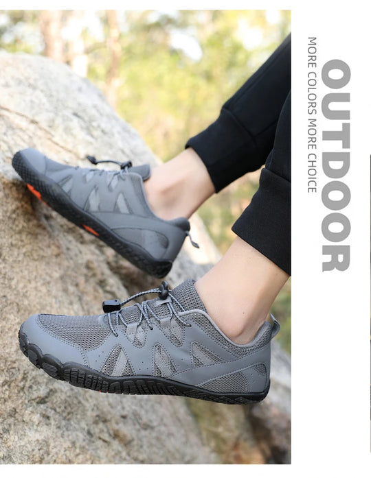 New men's and women's hiking shoes outdoor breathable soft soled hiking shoes bicycle shoes couple hiking shoes